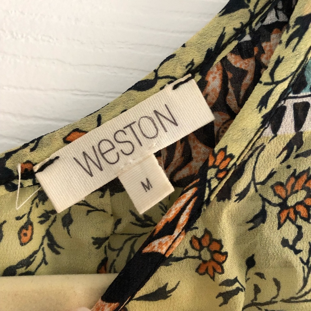 Anthropologie Patchwork Print Top - image 3